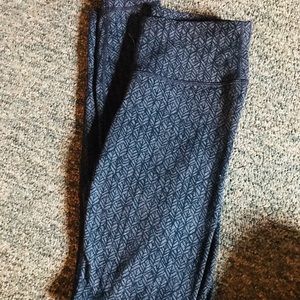 Prana mid rise leggings gray XS